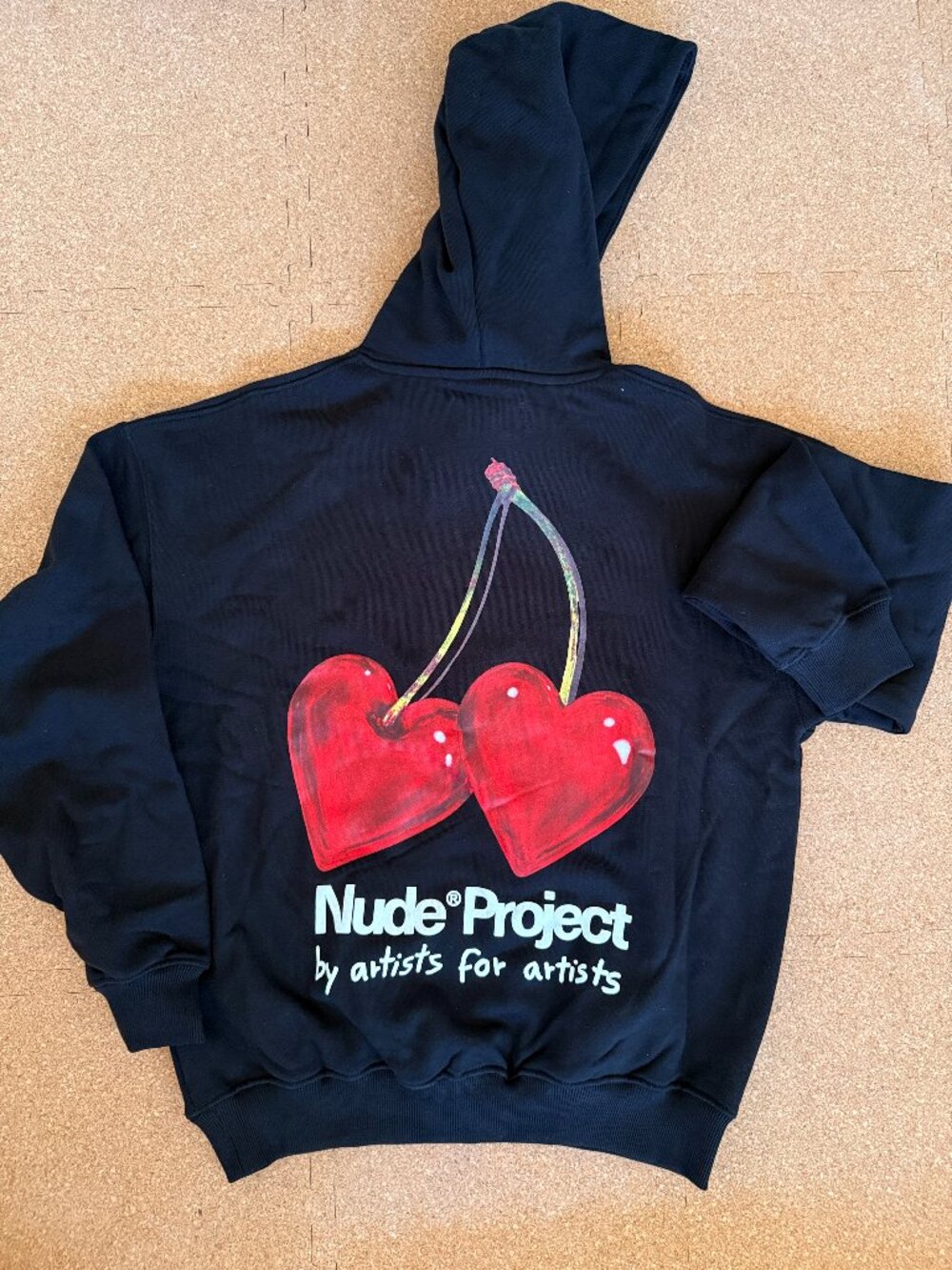 Nude Project metal cherry hoodie